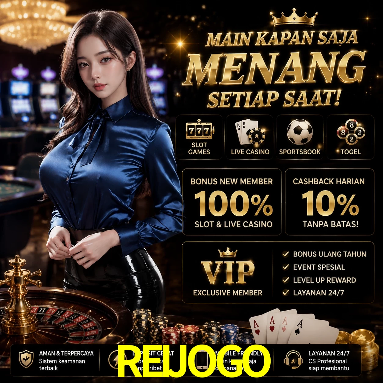 Central de dúvidas rápidas sobre o app REIJOGO