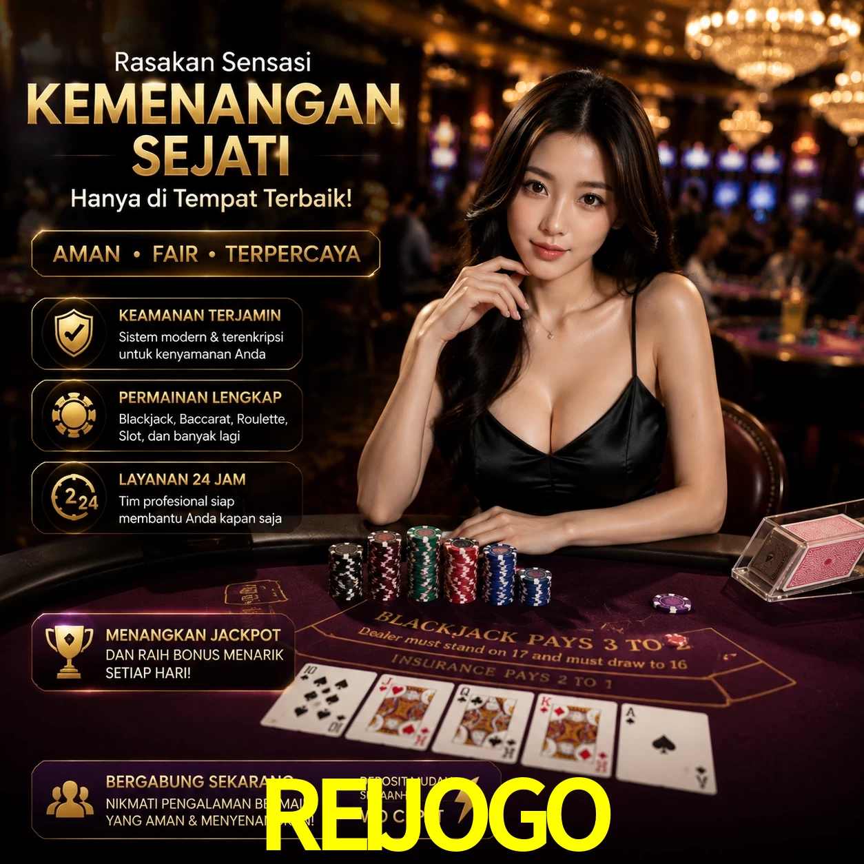 Bônus exclusivos membros VIP REIJOGO